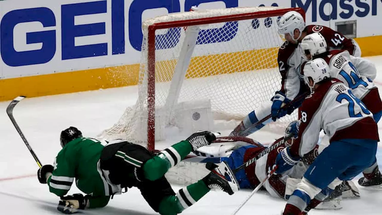 Stars haunted by Colorado ghosts, blow lead vs. Avs as in regular season