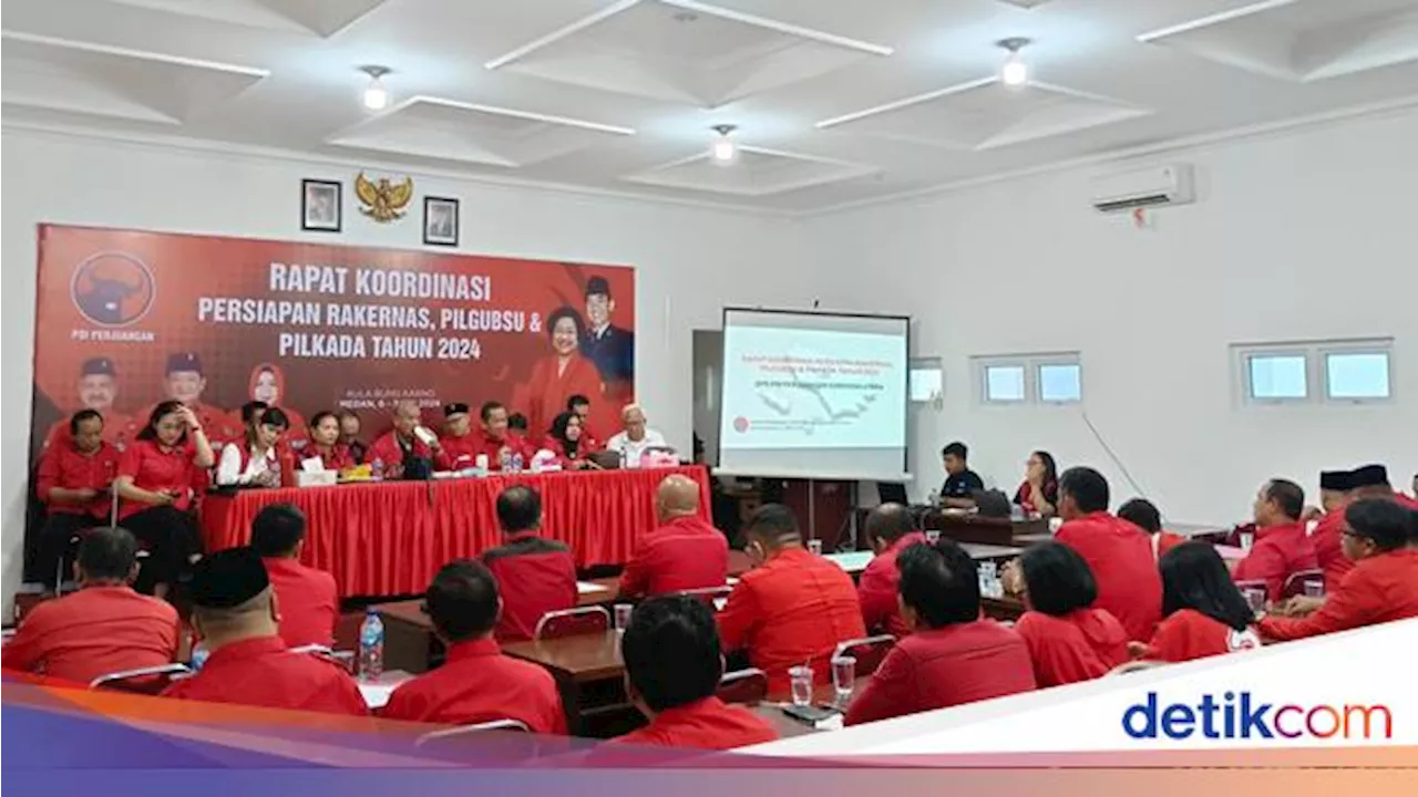 Minta Maaf, PDIP Sumut Jelaskan Alasan Foto Jokowi Tak Ada di Ruang Rakor