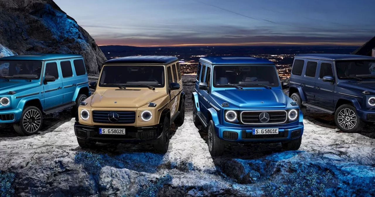 Mercedes-Benz G580 vs Rivian R1S: rugged electric SUVs, compared