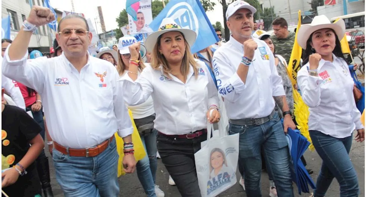 Alfa González denuncia a Morena de coaccionar votos a cambio del reparto de pipas de agua