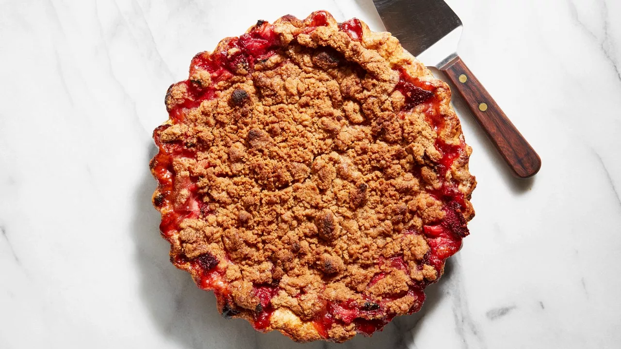 Strawberry-Rhubarb Pie