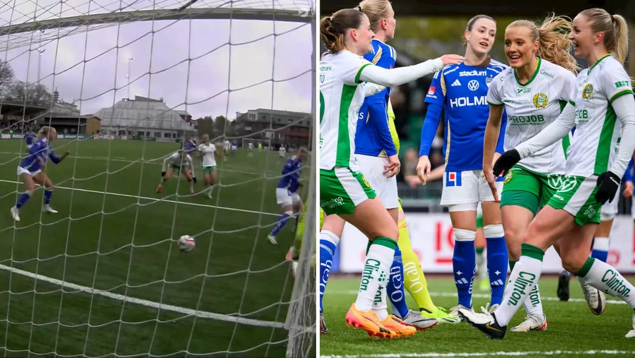 Hammarby tog femte raka segern i damallsvenskan