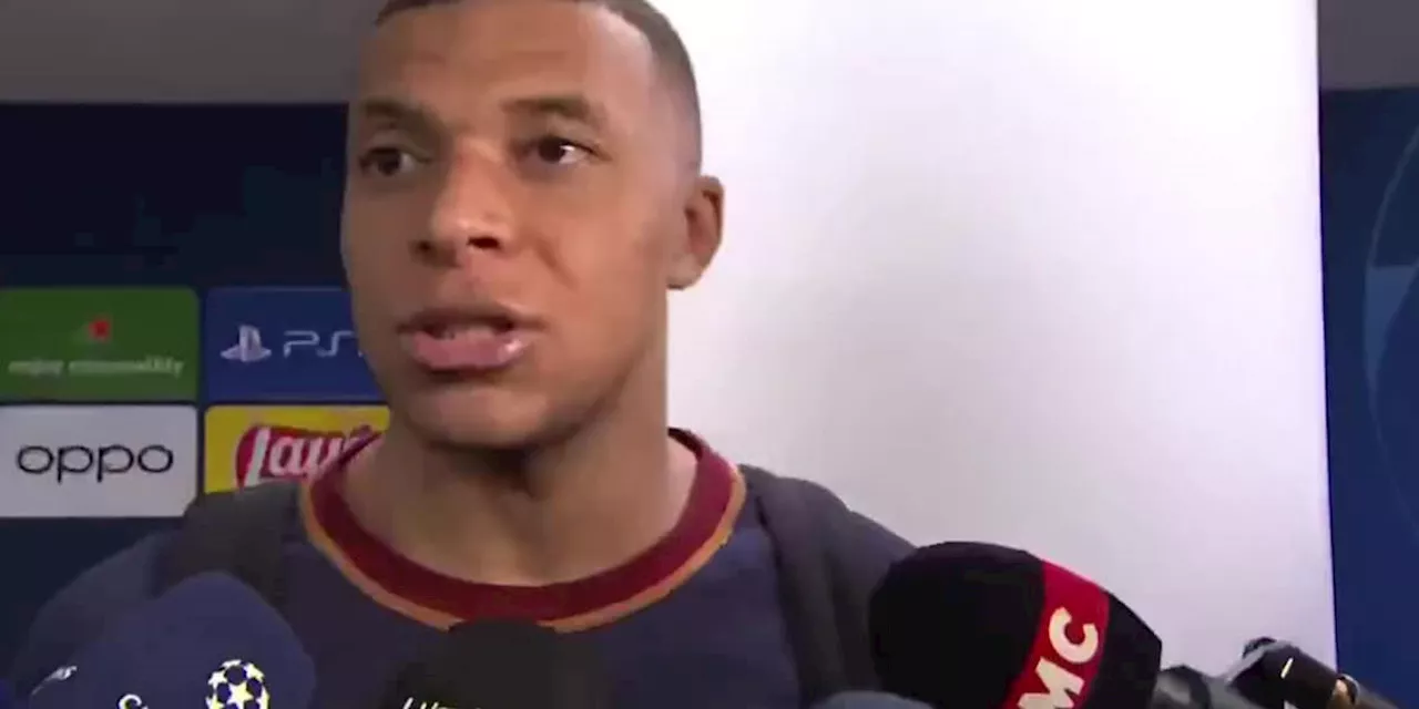 Als Reporter Mbappé pikante Frage stellt, rauscht PSG-Star ohne ein Wort davon