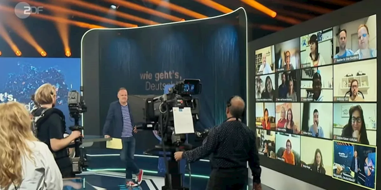 ZDF-Show: Das deutsche Drama in drei Akten - dann wird es dem Moderator zu bunt