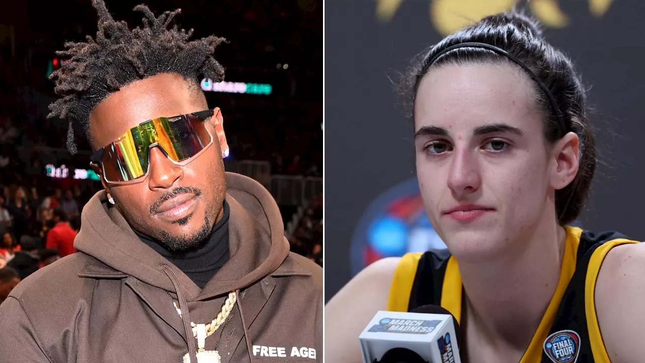 Antonio Brown makes crude innuendo about Caitlin Clark while addressing beef with WNBA star