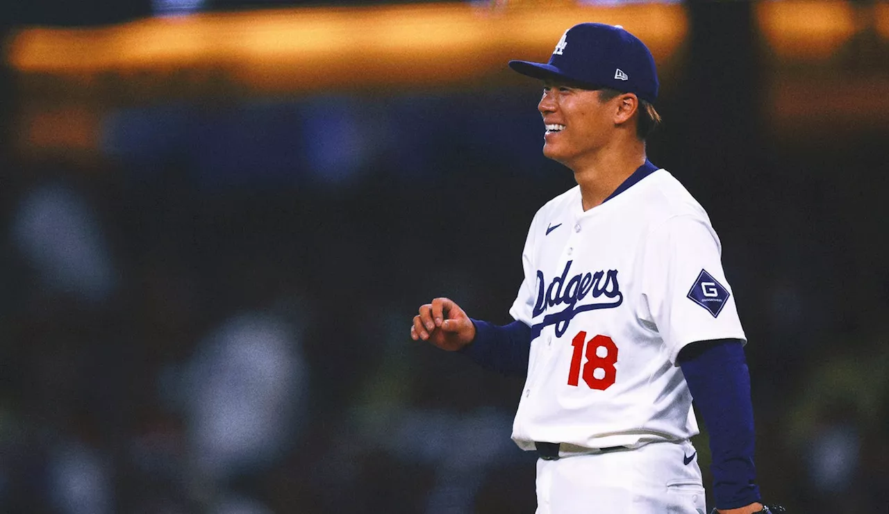 Dodgers win sixth straight in Yoshinobu Yamamoto’s longest outing of season