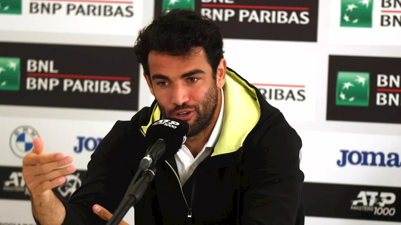 Berrettini dà forfait, niente Internazionali: 'Ce l'ho messa tutta, ma devo fermarmi'