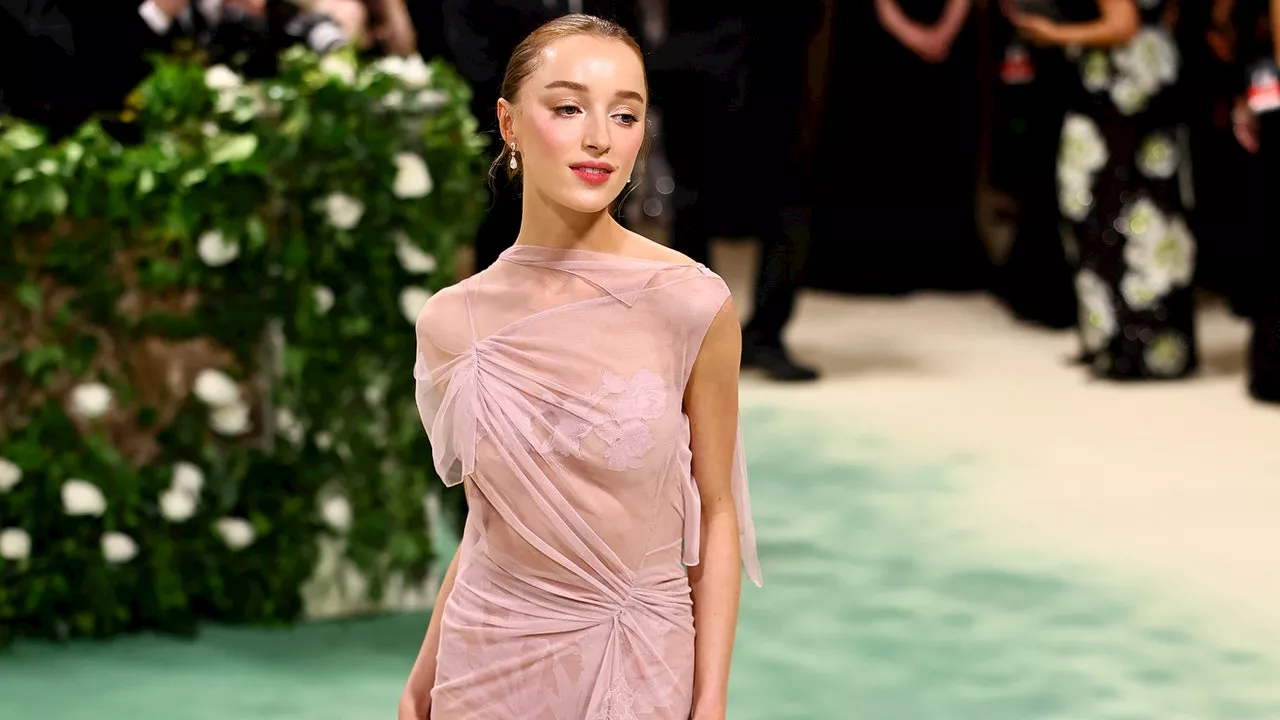 Phoebe Dynevor Wore a Bridgerton Dress to the Met Gala