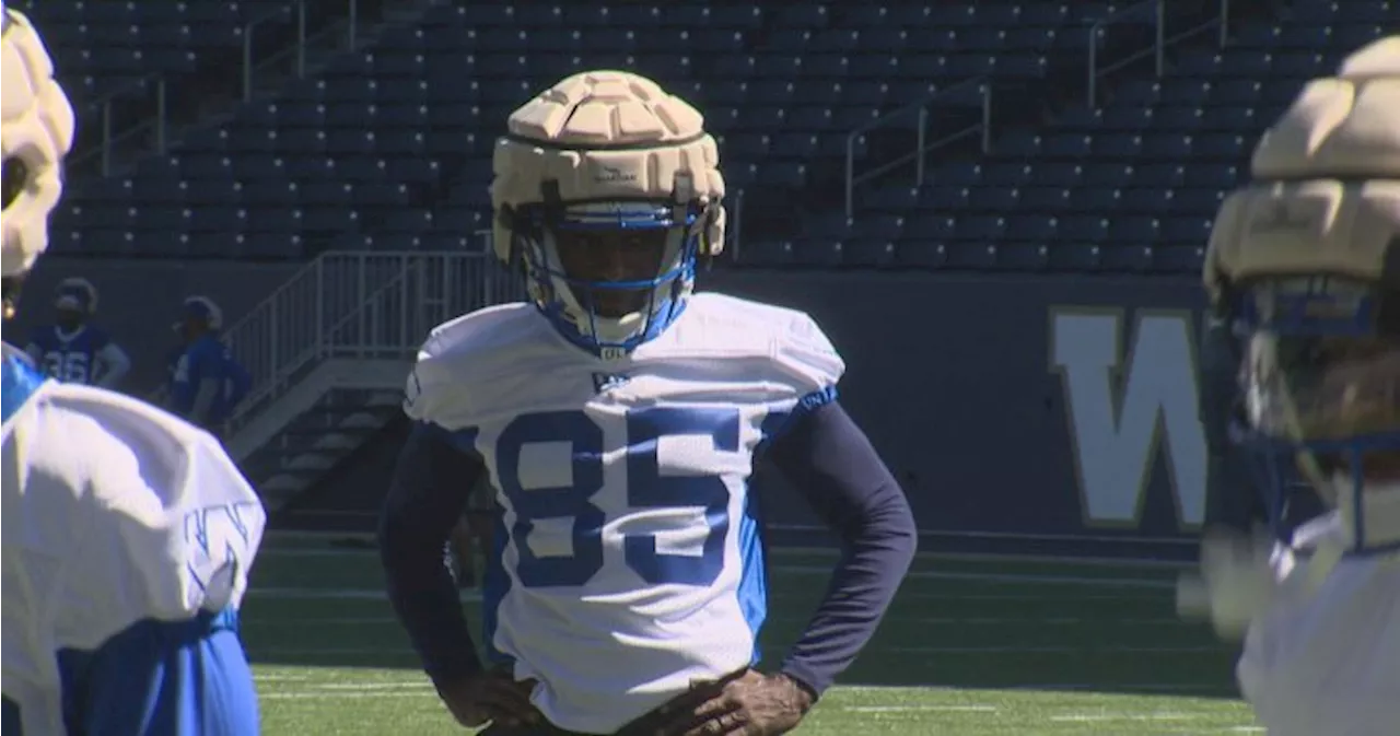 Milt Stegall hits field to start Winnipeg Blue Bombers rookie camp