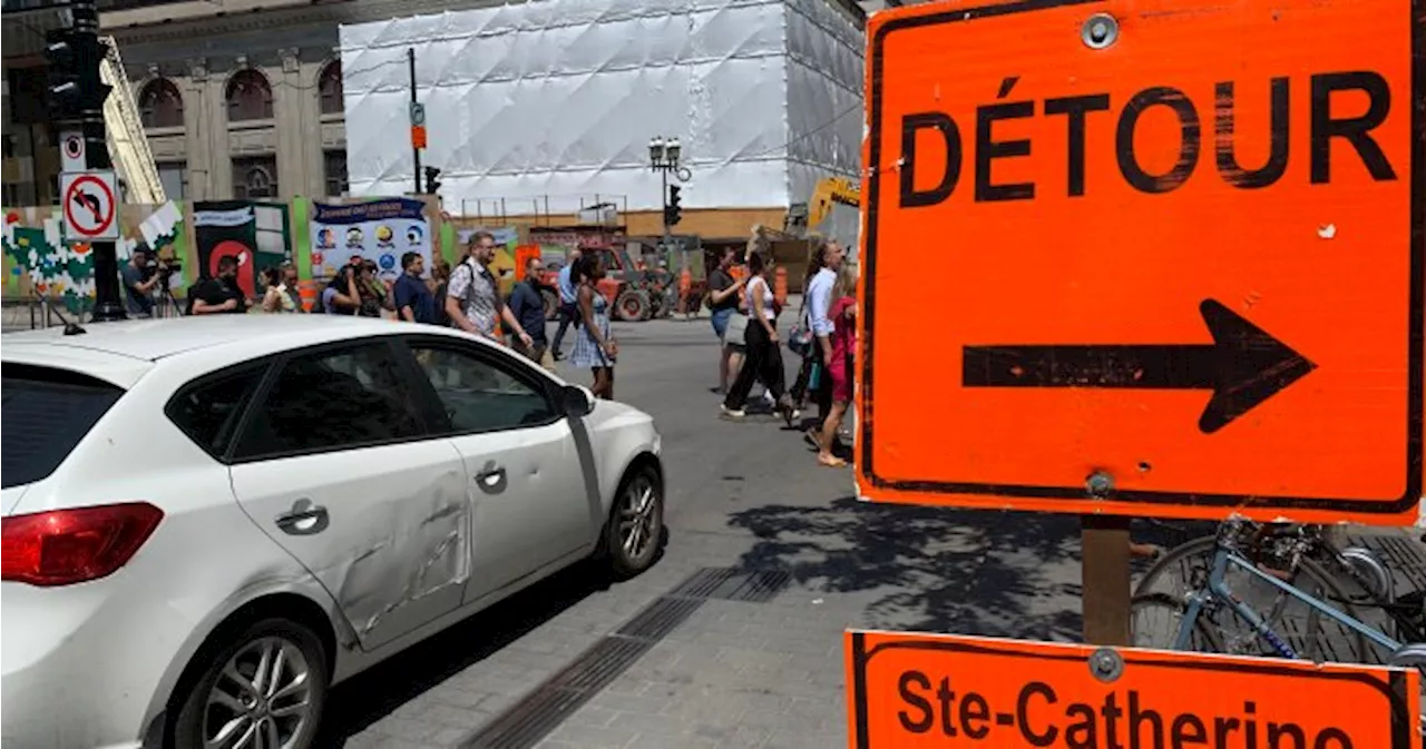 Montreal summer roadwork blitz begins, 44 major road projects planned