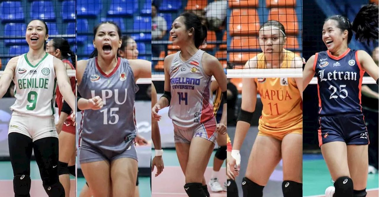 NCAA Season 99 women's volleyball Final Four picture