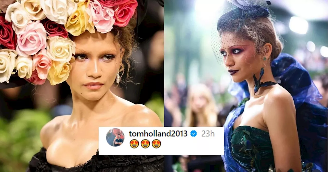 Tom Holland gushes over girlfriend Zendaya's Met Gala look