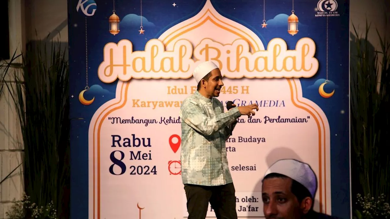 Halalbihalal Karyawan Kompas Gramedia, Habib Ja’far Sebut Toleransi Menghidupkan Kehidupan