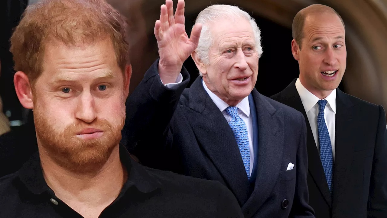 Für Harry hat Charles keine Zeit – für William schon