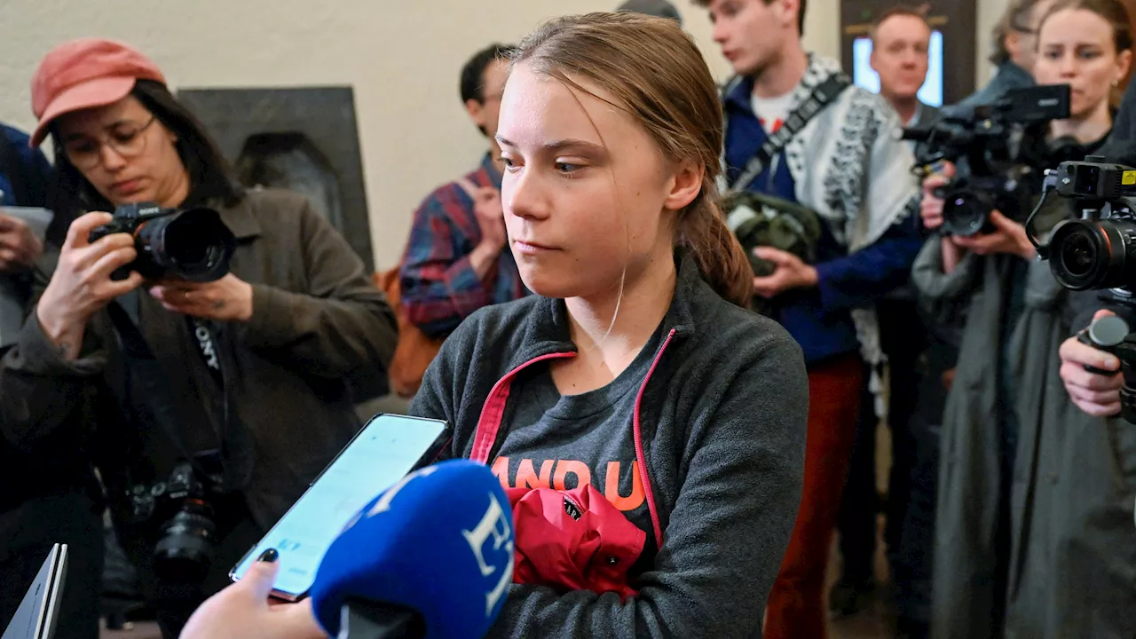 Klimaaktivistin Greta Thunberg verurteilt