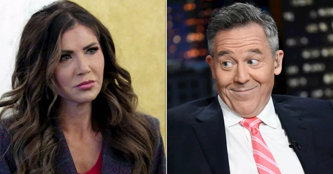 Greg Gutfeld Brutally Mocks Kristi Noem After Last-Minute Cancellation