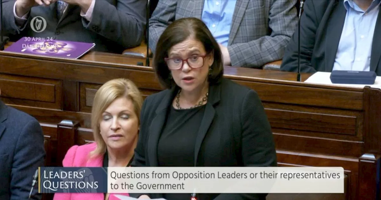 Sinn Féin borders on the irate as Harris questions its stance on immigration