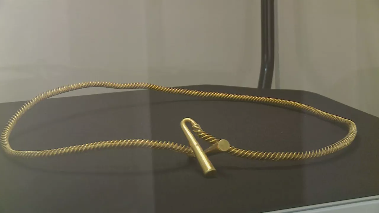 Bronze Age golden torc stolen in burglary at Ely Museum