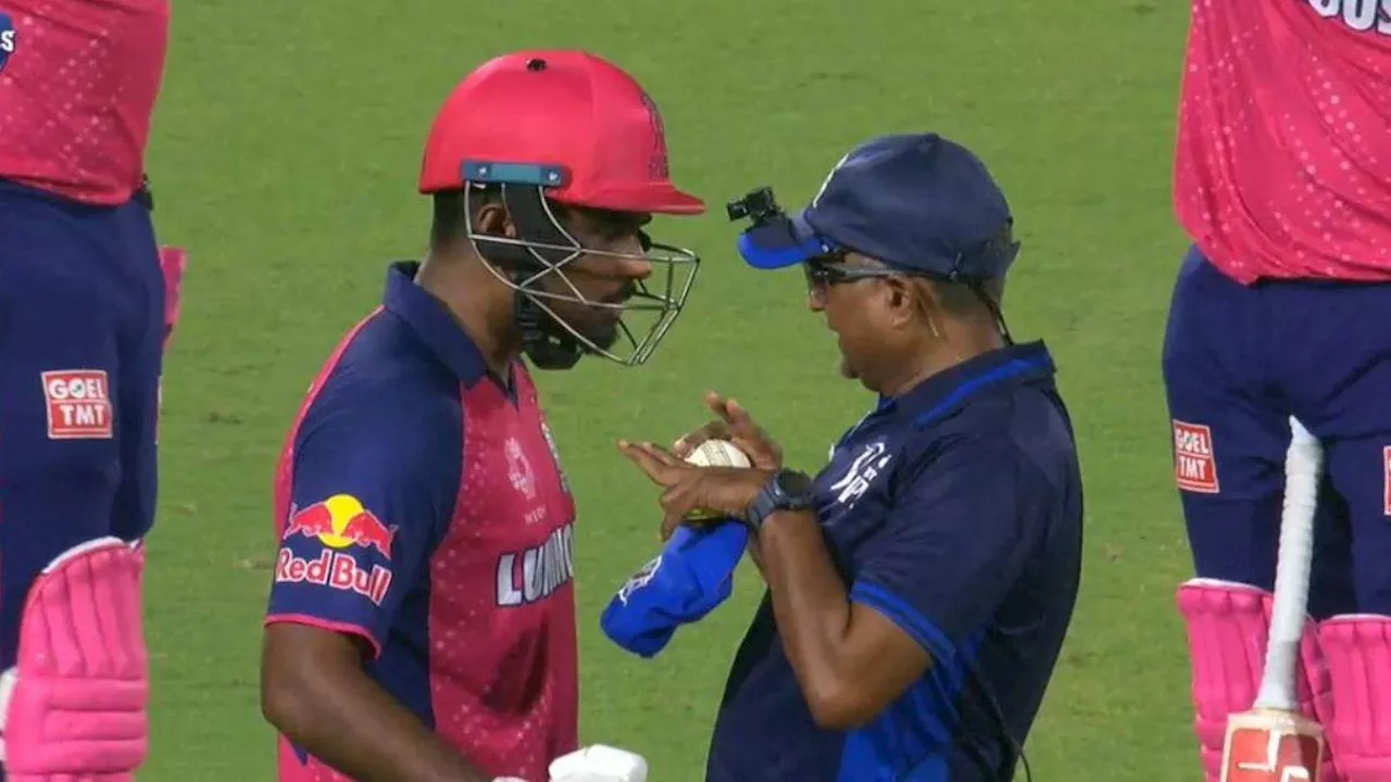 DC vs RR: Sanju Samson विवादित अंदाज में आउट हुए, फिर BCCI ने ठोक दिया मोटा जुर्माना; जानें RR के कप्‍तान से क्‍या हुई गलती