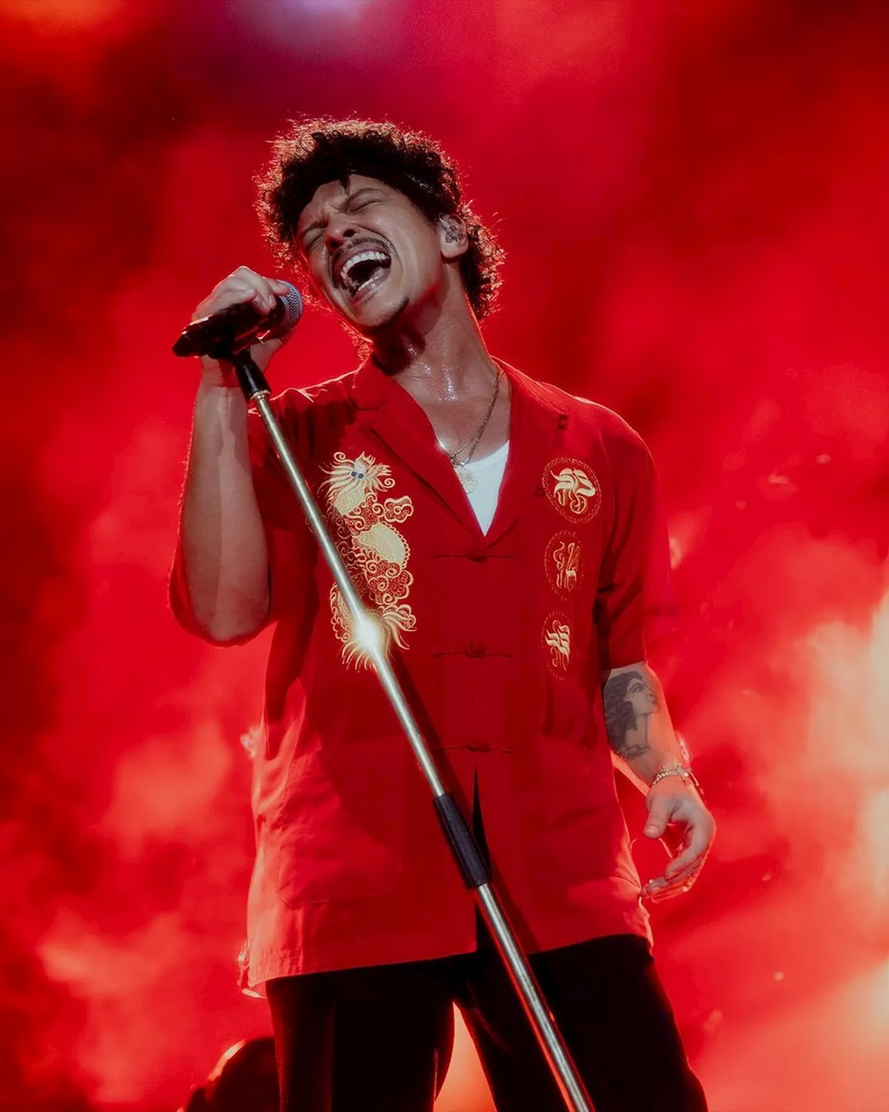 Bruno Mars terá datas extras de show no Rio, em São Paulo e no Distrito Federal