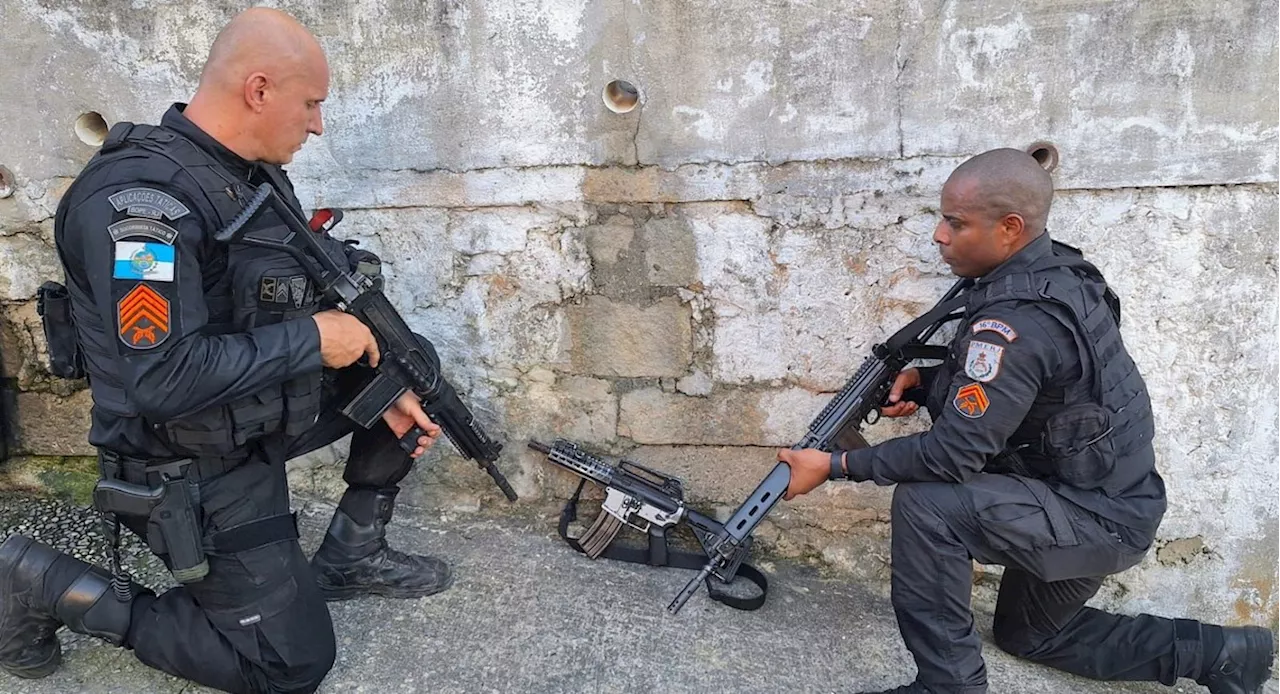 PM faz operação em comunidades na Zona Norte do Rio; ação fecha estações de trem