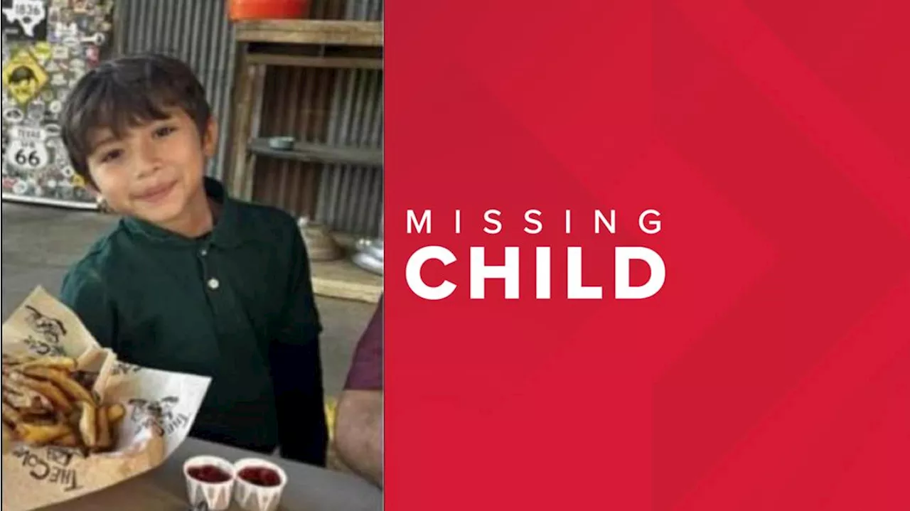 7-year-old boy missing out of San Antonio