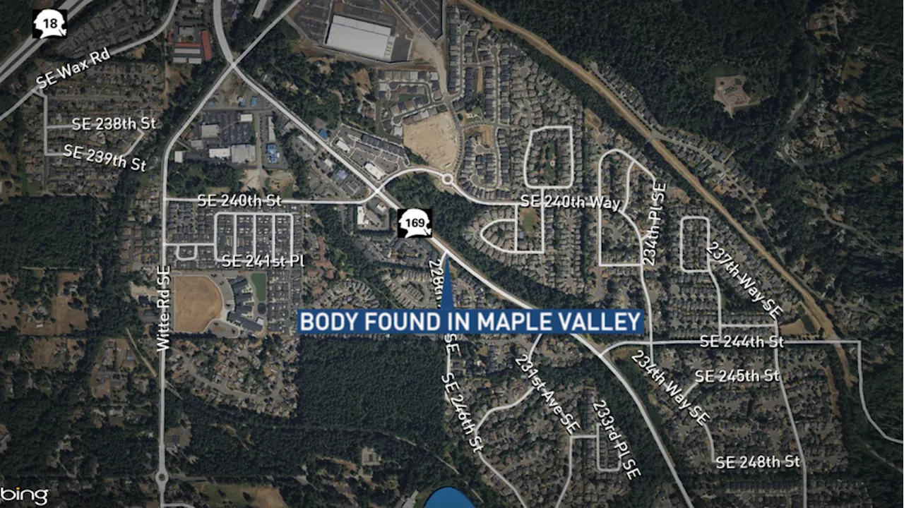 'Death investigation' underway after body found on side of Maple Valley road