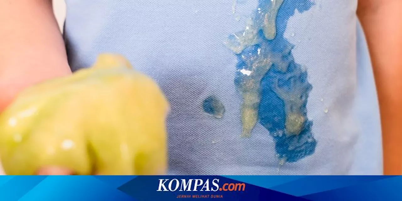 Cara Menghilangkan Noda Slime pada Pakaian