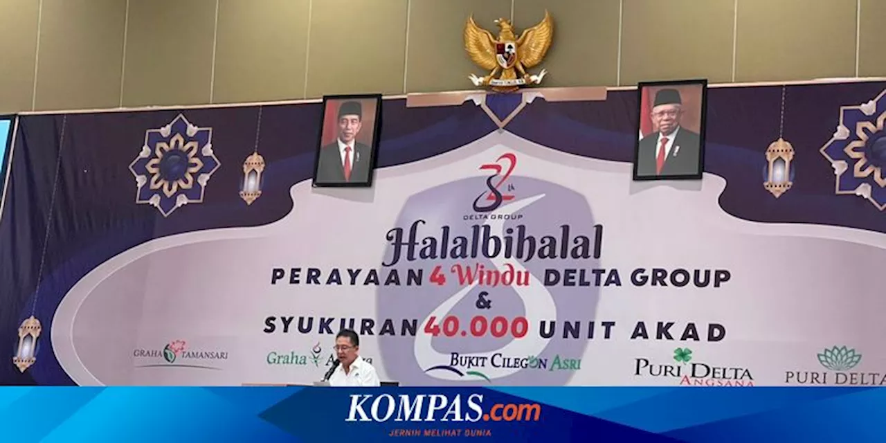 Mengudara 32 Tahun, Delta Group Akad 40.000 Rumah