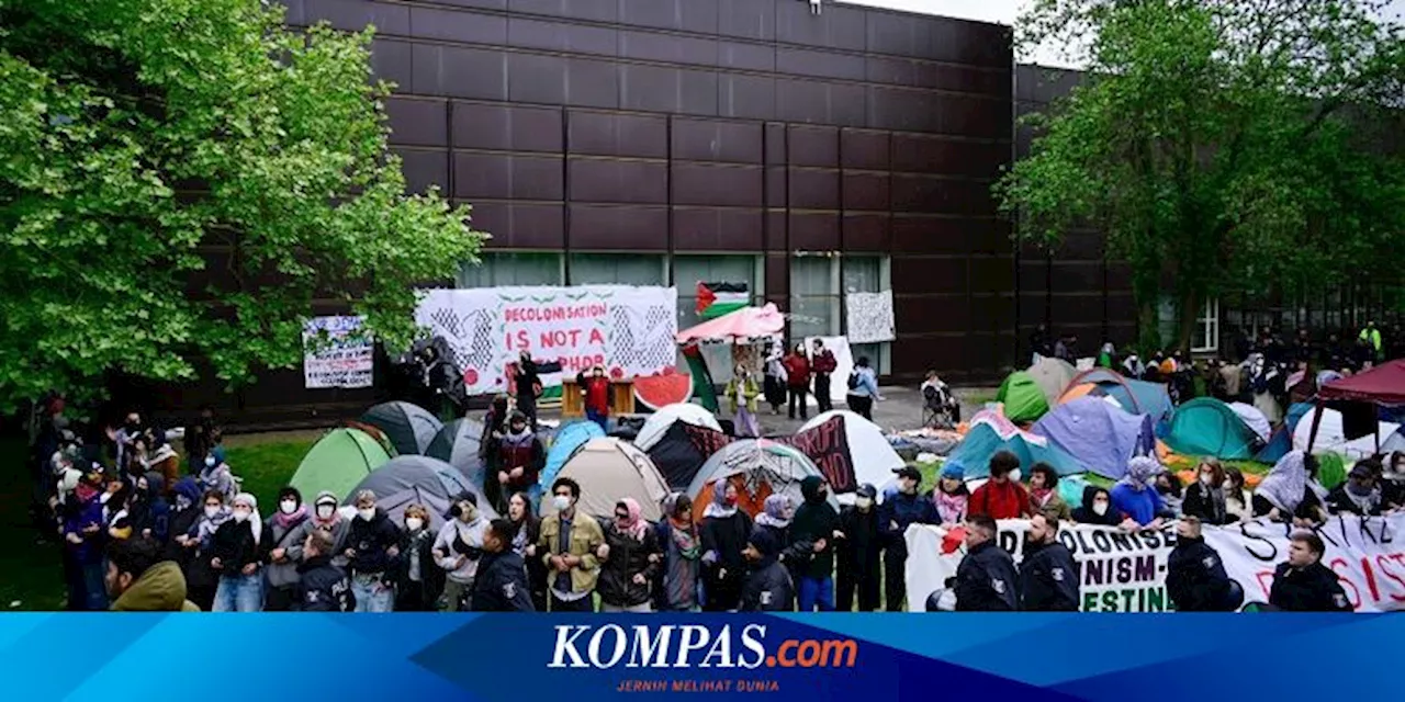 Saat Protes Pro-Palestina oleh Mahasiswa Menyebar di Belanda, Jerman, Perancis, Swiss, dan Austria...