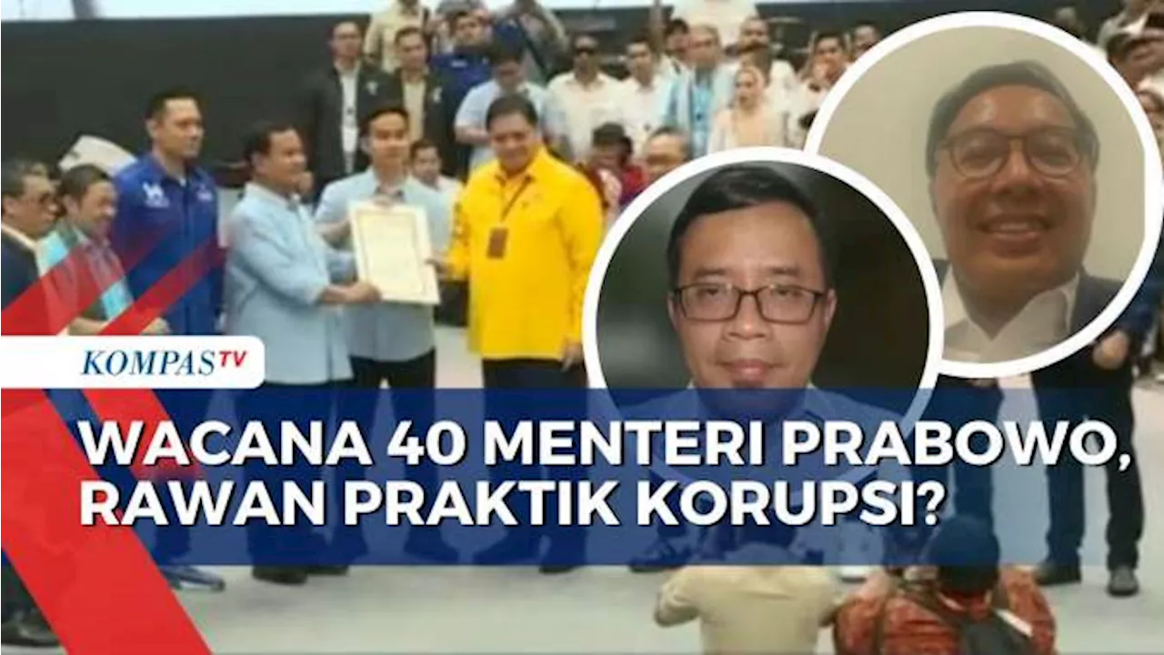 Kata Peneliti Pukat UGM Soal Wacana Prabowo Tambah Jumlah Kementerian Jadi 40