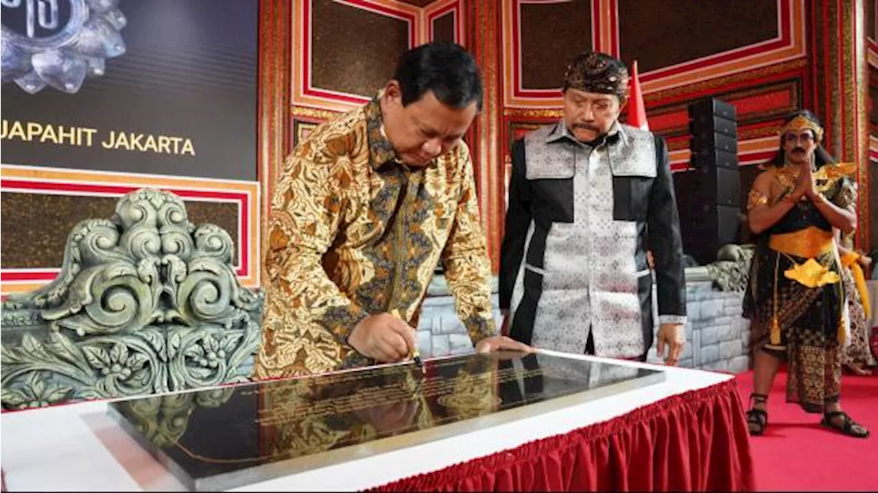 Kunjungi 'Keraton Majapahit' di Cipayung, Prabowo: Kalau Bukan Kita yang Menghormati, Siapa Lagi?