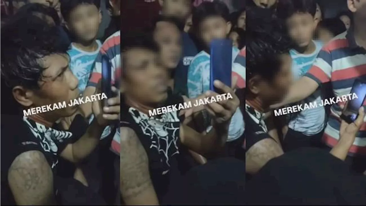 Tepergok, Maling Motor Ini Sempat-sempatnya Video Call sang Ibu: Warga Sudah Kumpul nih Mak