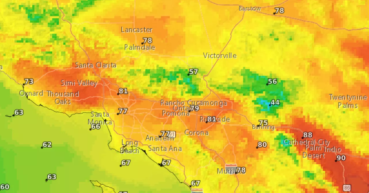 Your SoCal Weather Report For Wednesday, May 8: Cloudy On The Coasts, Sunny Afternoon Skies