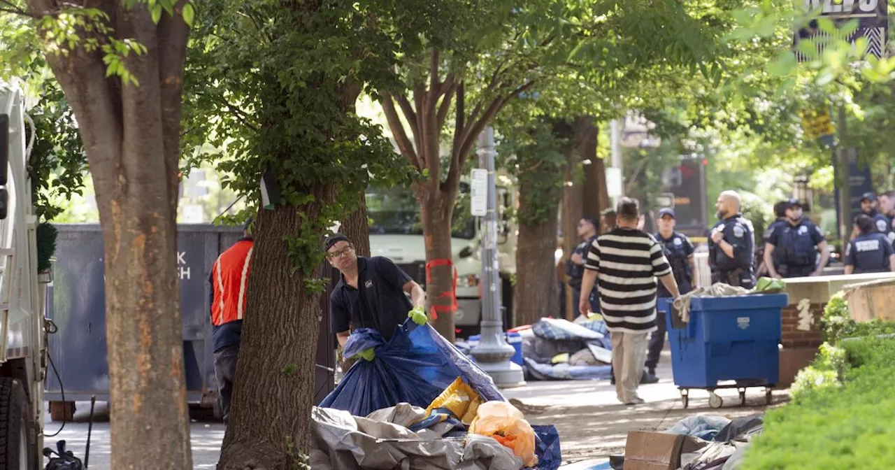 Police clear pro-Palestinian protest camp at George Washington University, make arrests