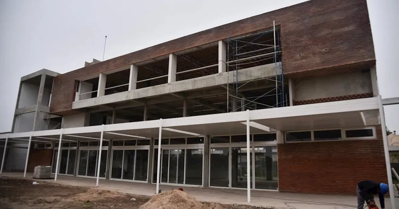 Instituto continúa con las obras en su edificio de La Agustina