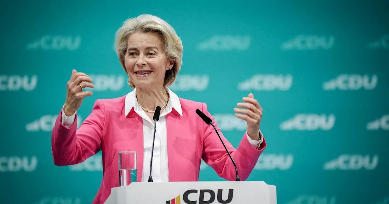 Européennes: la campagne sous contrainte d’Ursula von der Leyen