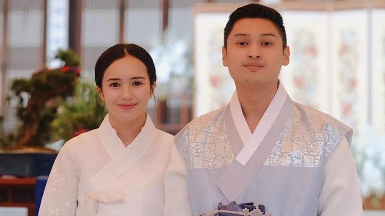 8 Potret Beby Tsabina Hadiri Pernikahan Calon Kakak Ipar di Korea, Tampil Pakai hanbok