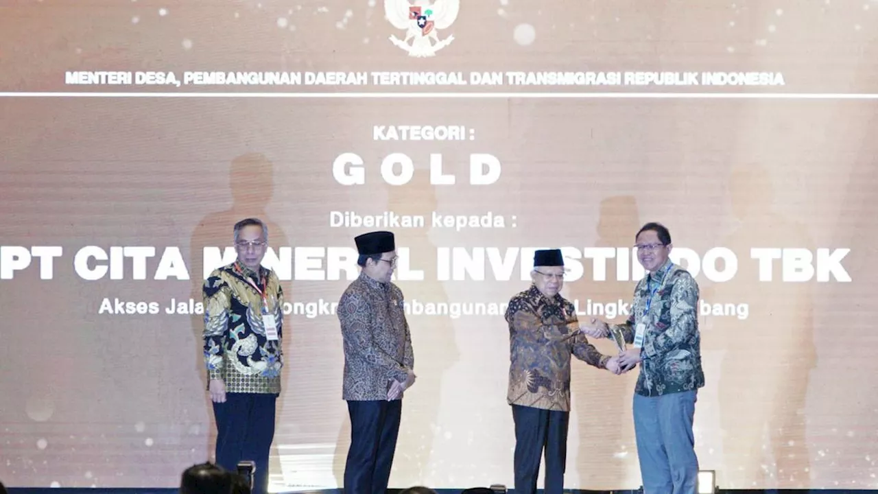 Dorong Ekonomi Inklusif dan Ramah Lingkungan, Maruf Amin Apresiasi Komitmen Perusahaan terhadap CSR