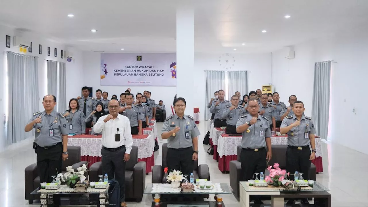 Kemenkumham Babel Dorong Peningkatan Nilai Maturitas SPIP