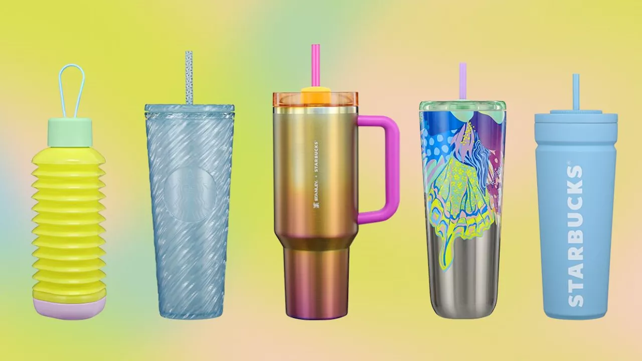 Starbucks and its new collection of tumblers and cold cups for summer 2024