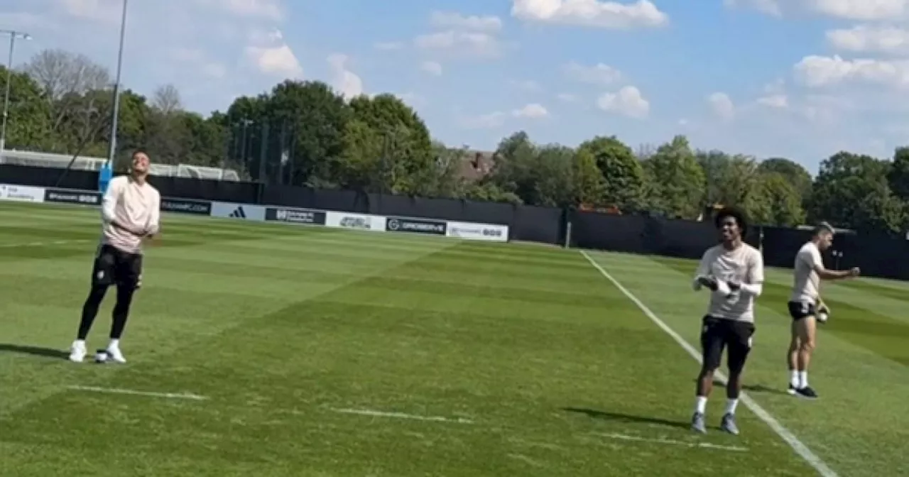 Arsenal fans furious at what Fulham players did in training ahead of Man City