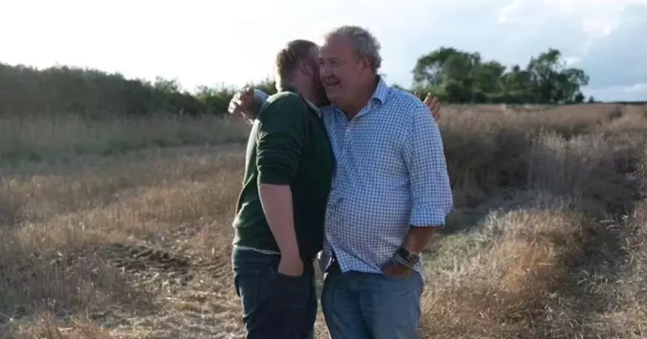 Jeremy Clarkson comforts tearful Kaleb Cooper after disaster on Clarkson's Farm