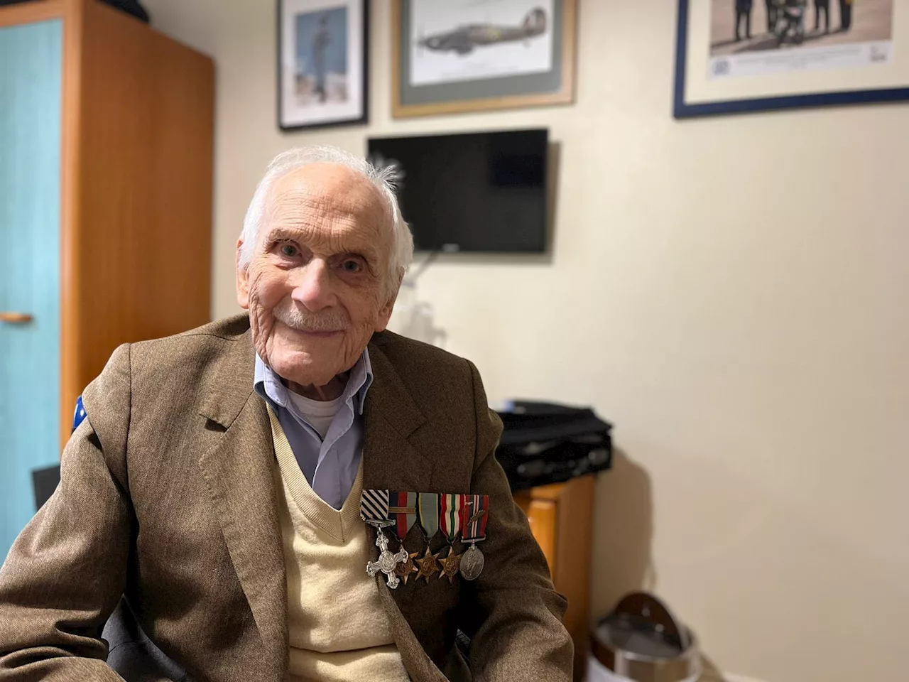 Last Battle of Britain veteran on how he survived World War II