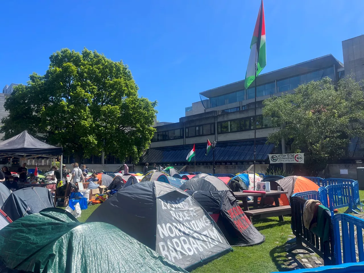 Trinity SU encampment ends after agreement reached