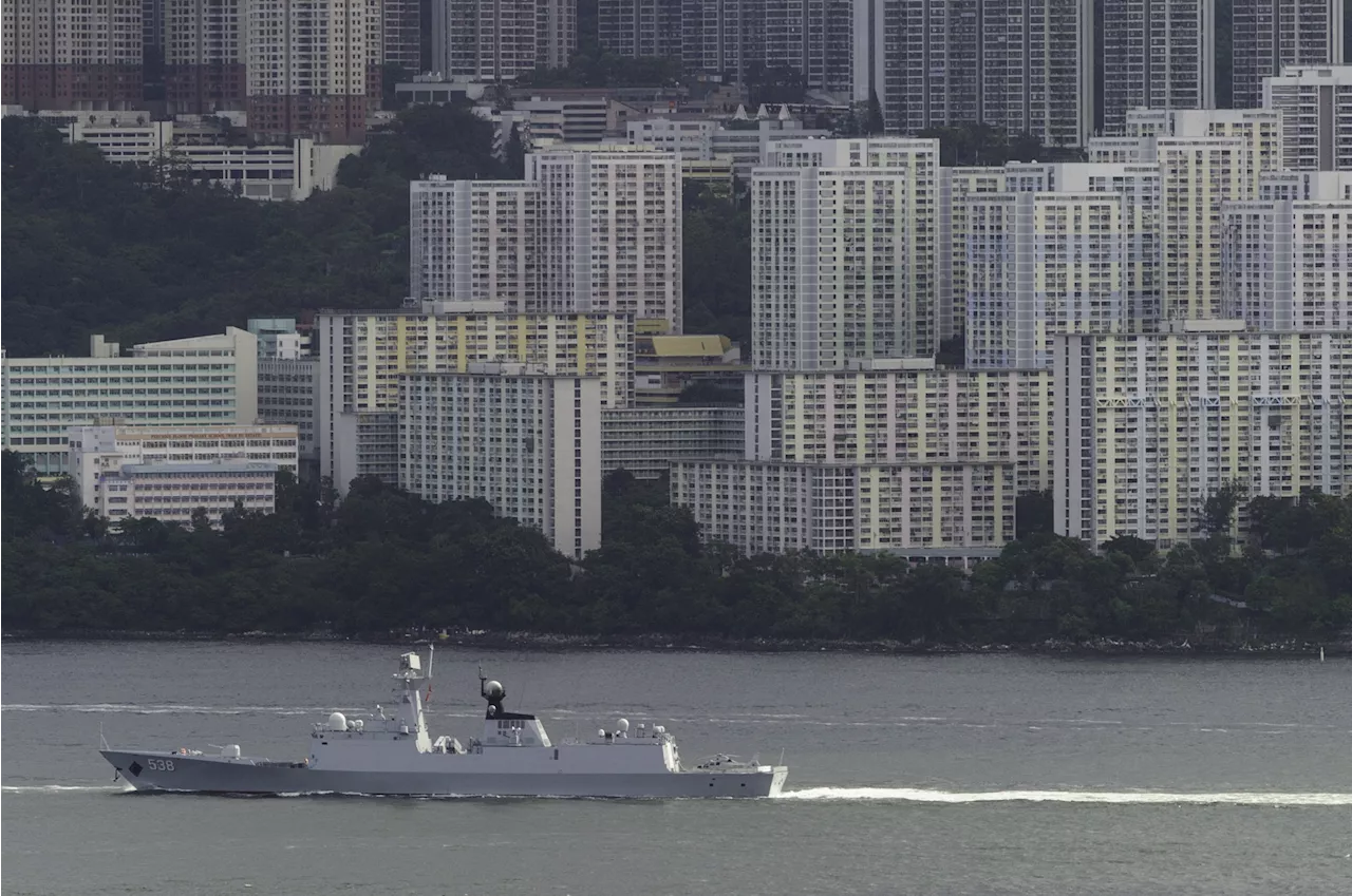 Chinese Warships Seen Heading for Pacific