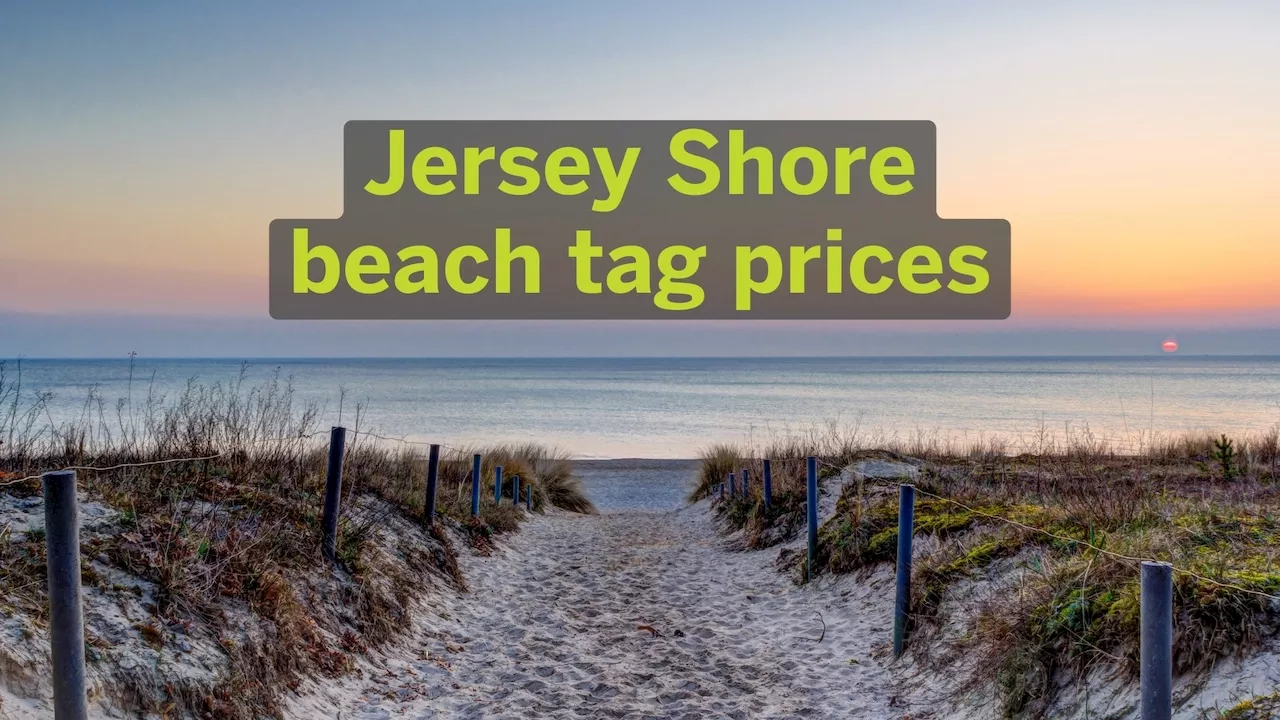 As Jersey Shore beach season arrives, see updated badge prices for every town