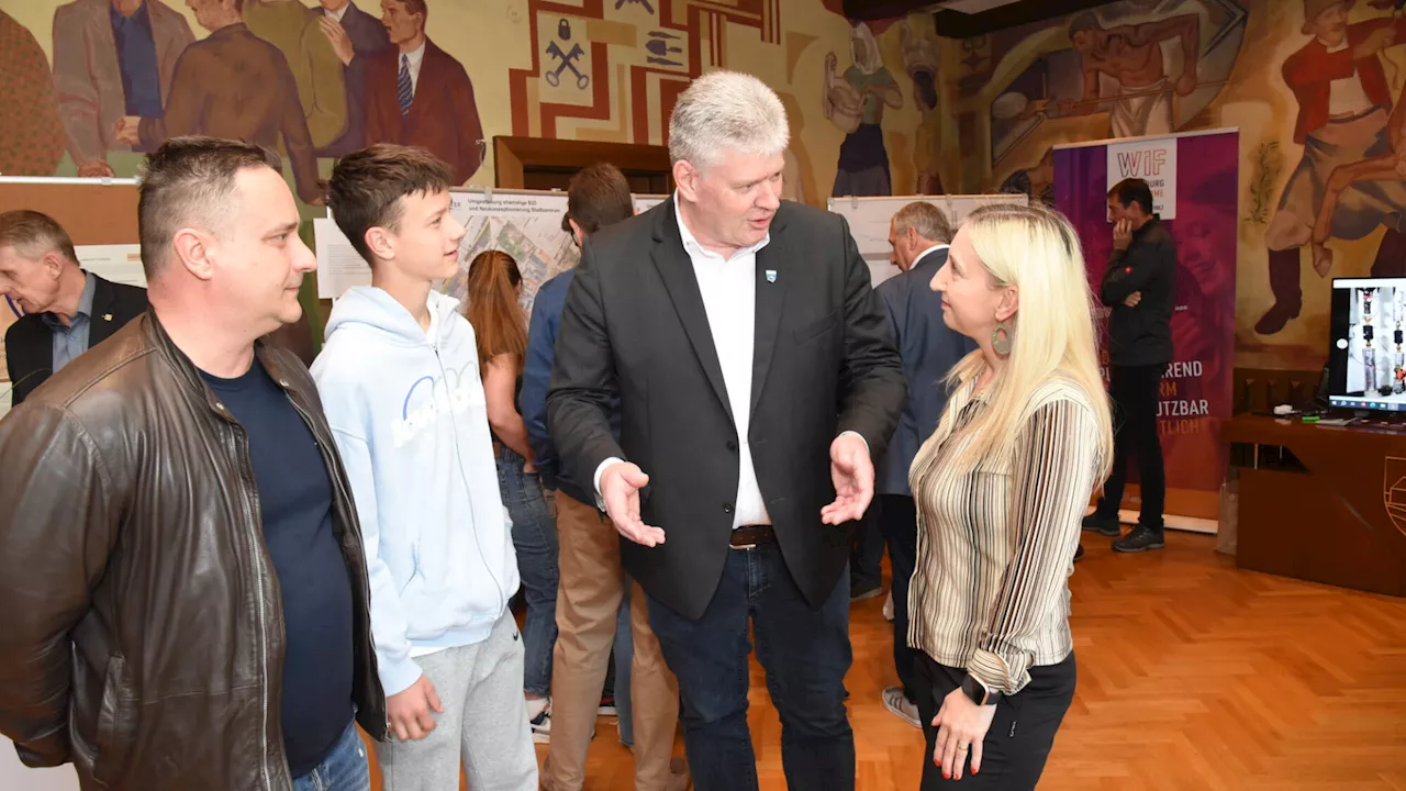 Der Wieselburger Bürgermeister lud zum Frühstück ins Rathaus