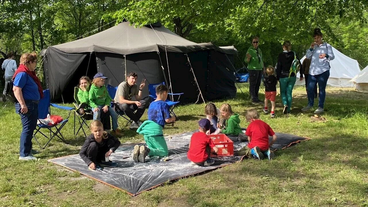 Tag der offenen Zelte bei den Pfadfindern Mauerbach