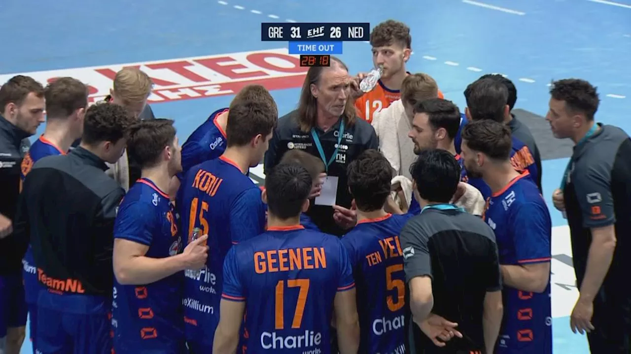 Oranje-handballers verliezen eerste WK-kwalificatieduel in Griekenland